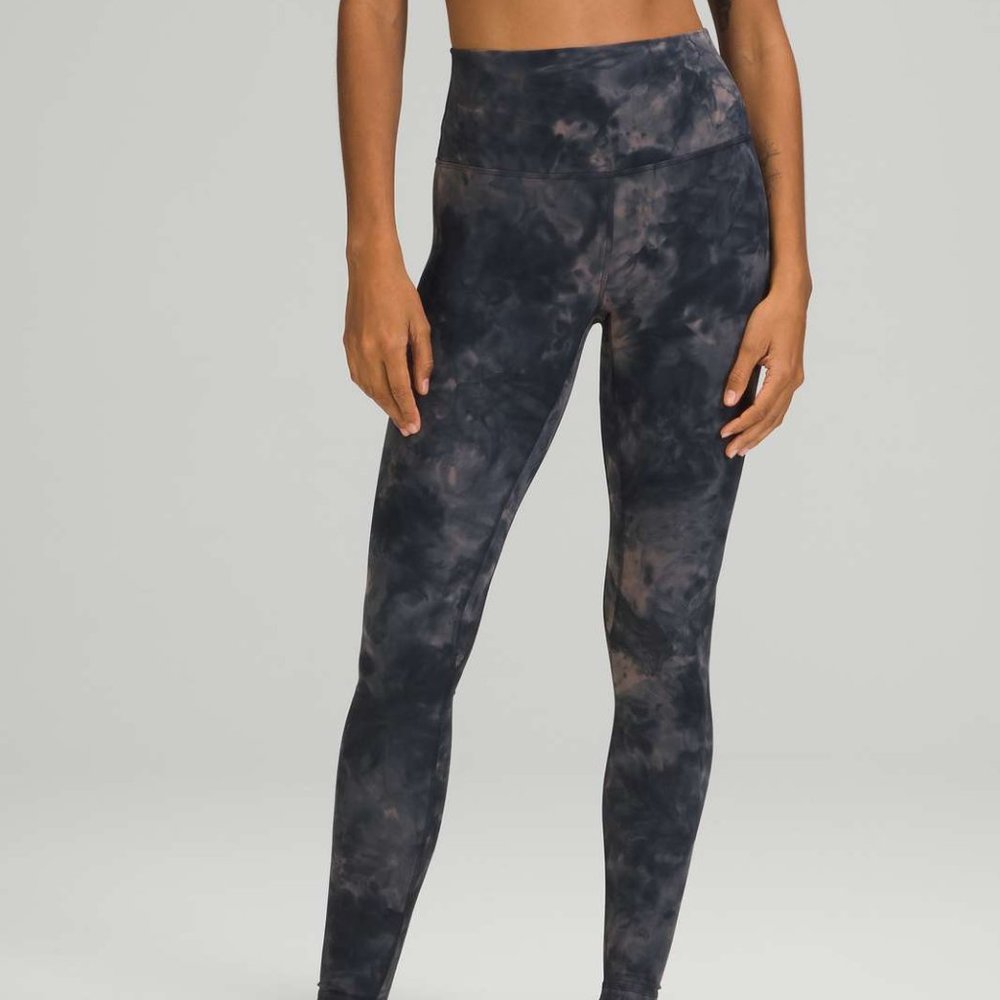 Lululemon Align High-Rise Pant 25" in Diamond Dye Lunar Rock